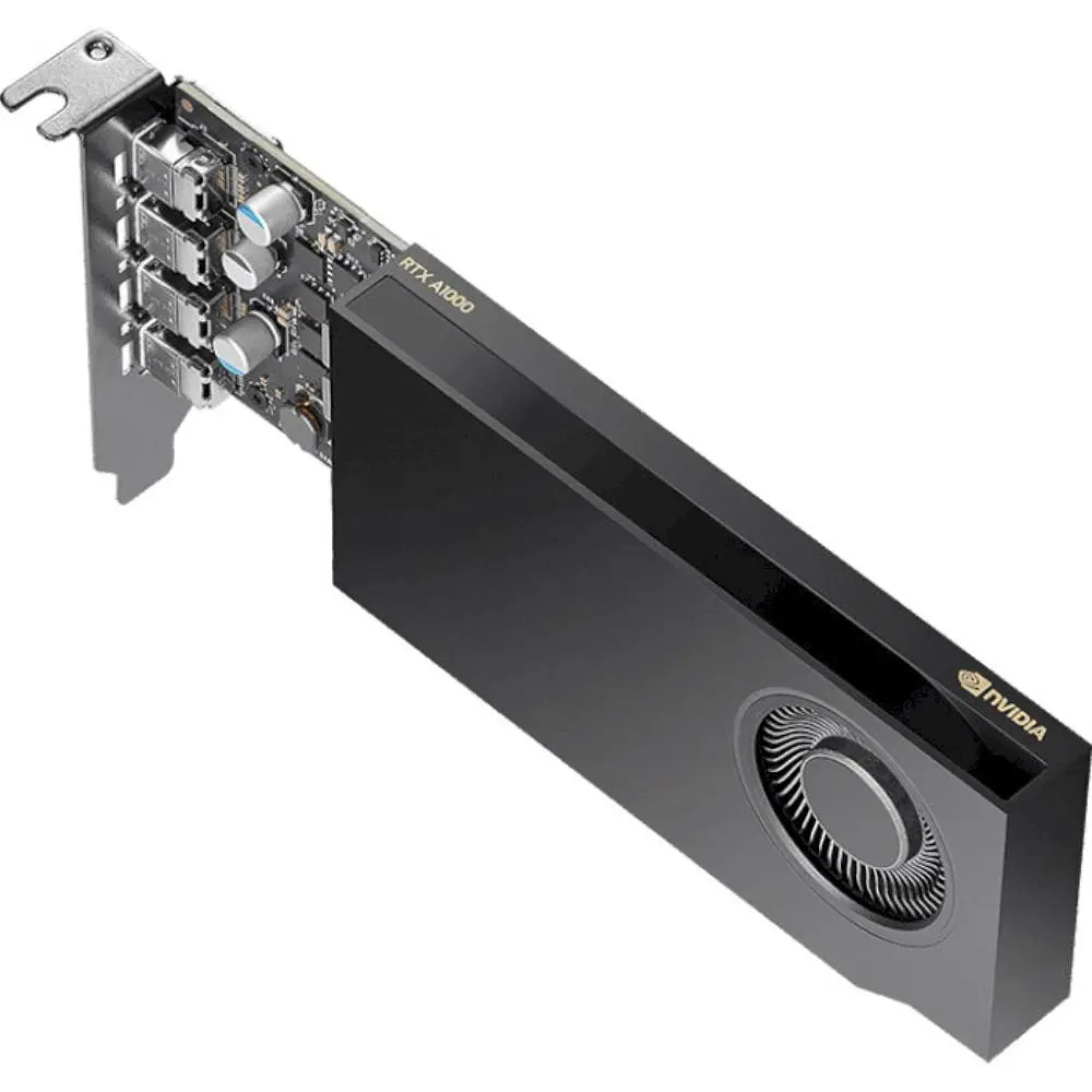Відеокарта PNY NVIDIA QUADRO RTX A1000 8GB LowProfile OEM (VCNRTXA1000-SB) (GDDR6, 128 bit, PCI-E v4.0) - фото 4