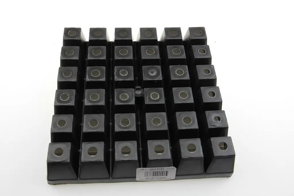 Касета для розсади на 36 комірок 19.5 × 19.5 × 4.5 см Чорний 88090 - фото 3