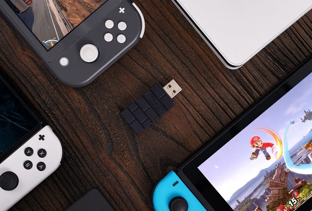 USB адаптер 8BitDo USB Wireless Adapter 2 Switch, Android, Windows, macOS [66284] - фото 6