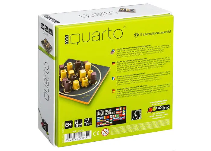Настольная игра Gigamic Кварто Мини (Quarto Mini) (161019LK1m) - фото 2