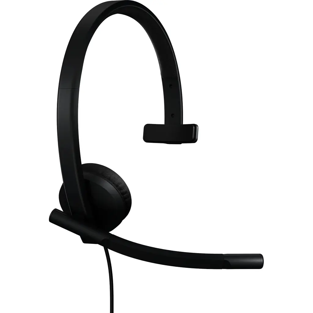 Навушники Logitech H570e Corded for Business Mono Teams USB-A Black (981-001426) - фото 2