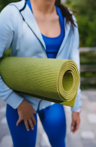 Килимок для йоги та фітнесу Power System PS-4014 PVC Fitness-Yoga Mat Green (173x61x0.6) (PS-4014_Green) - фото 7