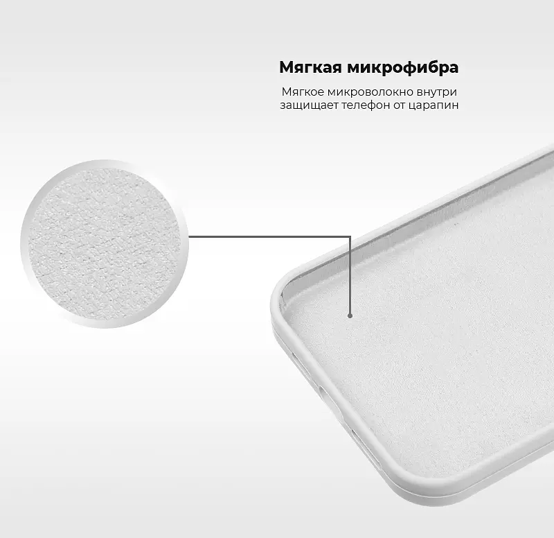 Силиконовый противоударный чехол-накладка для Apple iPhone 12 mini, панель с защитой всего корпуса, софт-тач, kumquat, ArmorStandart (ARM57602) - фото 4