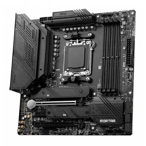 Материнська плата MSI MAG B650M MORTAR WIFI (MAG B650M MORTAR WIFI) (Socket AM5, AMD B650, Micro-ATX) Б/в - фото 3