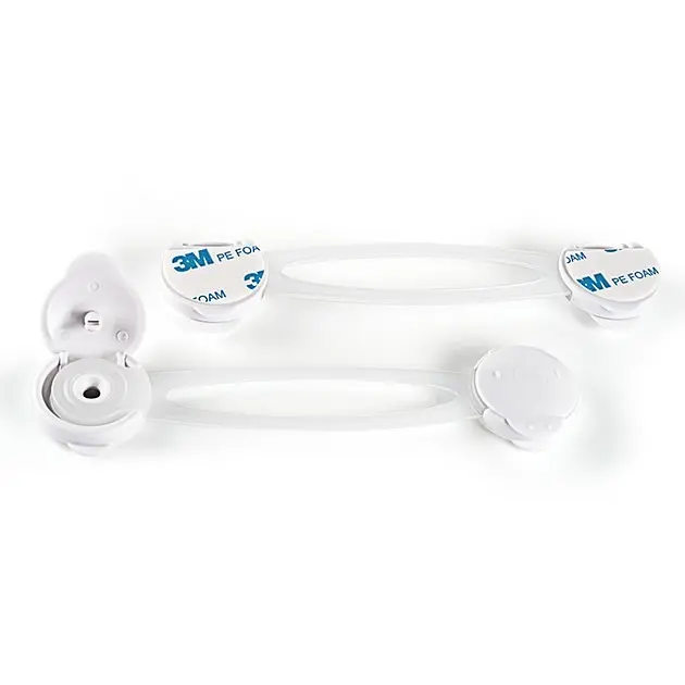 Замок-блокатор універсальний довгий MBM Kids 2 шт білий (BS-15 WHITE) - фото 7