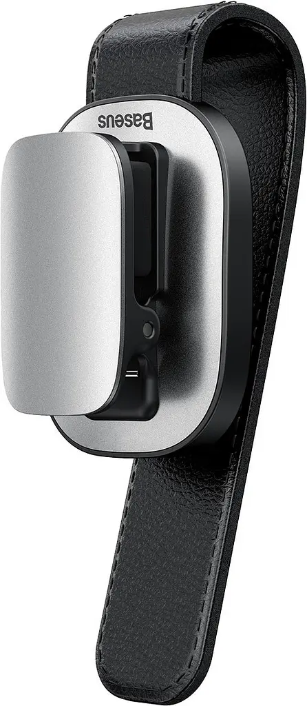 Автотримач для окулярів Baseus Platinum Vehicle Eyewear Clip Clamping Type Silver (ACYJN-B0S)