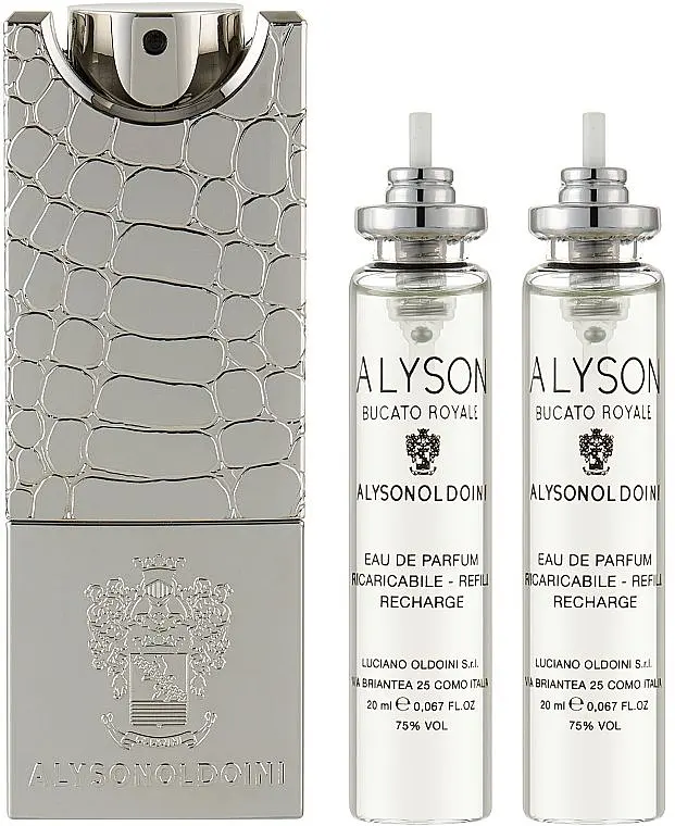 Оригінал Набір Alyson Oldoini Bucato Royale (edp 3 x 20ml + case)