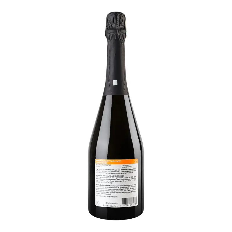 Вино игристое Leleka Wines Semi-Sweet белое полусладкое 0.75 л - фото 2