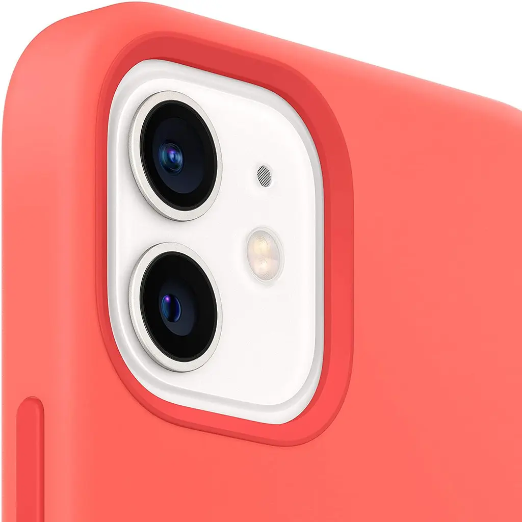 Чохол Silicone Case з MagSafe для Apple iPhone 12/12 Pro (Pink Citrus) ААА [53709] - фото 2