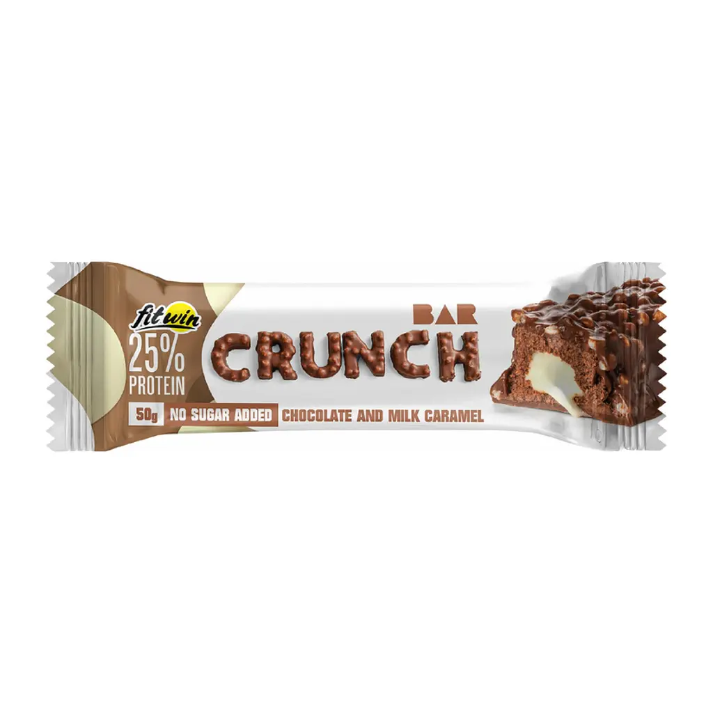 Протеїновий батончик Crunch Bar — 12 × 50 г, шоколад