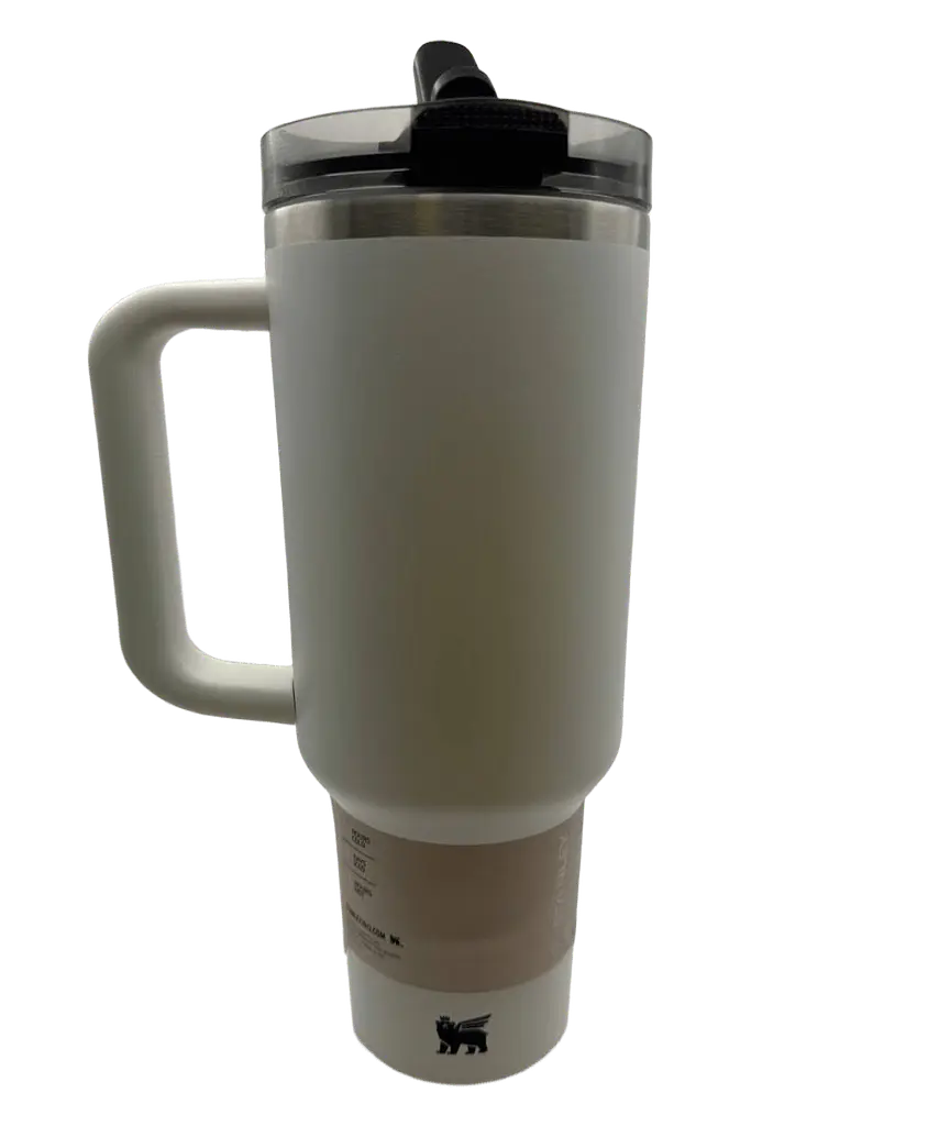 Термос термочашка Stanley Quencher ProTour Flip Straw Tumbler з нержавіючої сталі White 1,18 л KT7001985 - фото 6