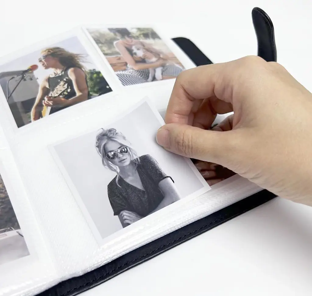Фотоальбом для Fujifilm Instax Square SQ1, SQ6, SQ40, SQ20, SQ10, SP3, SQ Link на 288 фото,чорний  - фото 4