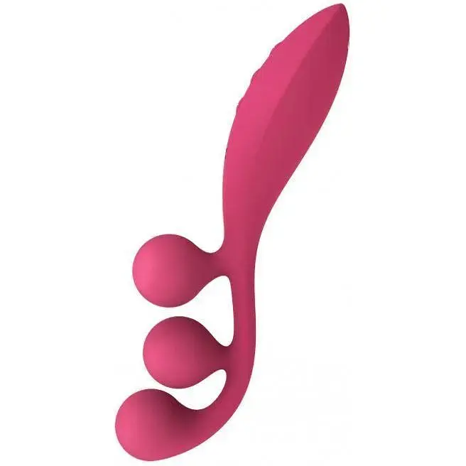 Універсальний вібратор Satisfyer Tri Ball 1, 3 двигуна гнеться - фото 3