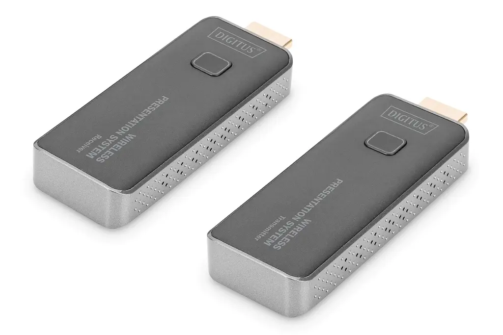 Digitus Система для презентаций Click & Present Mini - Wireless Collaboration System HDMI, 1xTX, 1xRX - фото 2