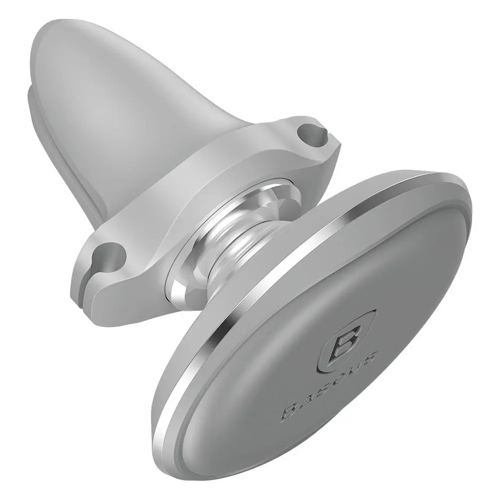 Магнітний автотримач для телефону Baseus Magnetic Air Vent Car Mount SUGX-A0S Сріблястий (5485400704) - фото 4