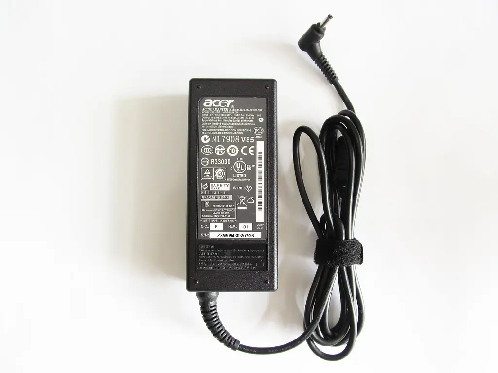 Блок живлення Acer 65W PA-1650-80 19V, 3.42A, роз'єм 3.0/1.1 [3-pin] - фото 3