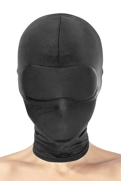 Капюшон для БДСМ Fetish Tentation Closed Hood із закритими очима та ротом - фото 2