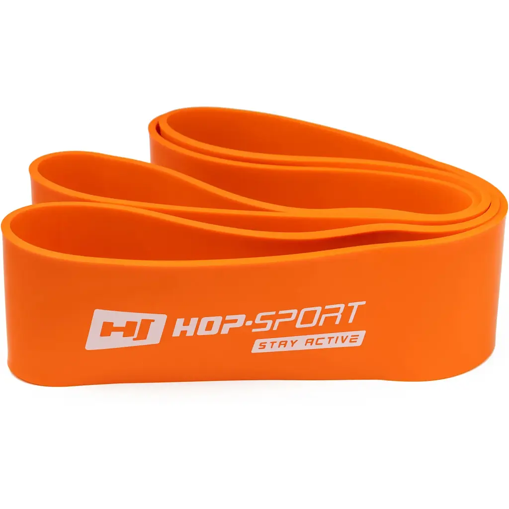 Резинка для фитнеса Hop-Sport 37-109 кг HS-L083RR оранжевая - фото 4