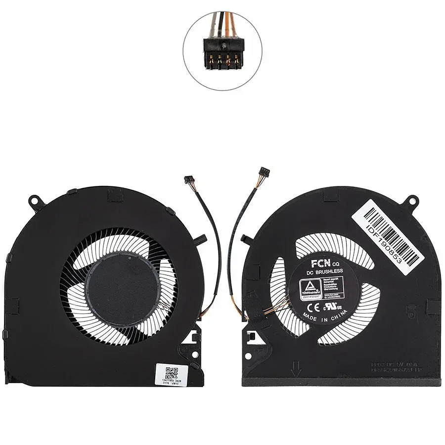 Вентилятор для ноутбука Razer Blade 15 Advanced 2021 (RZ09-0409 series) GPU FAN 5V