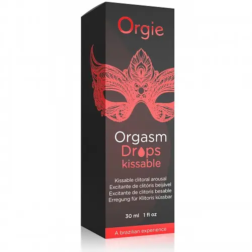 Кліторальні краплі - Orgasm Drops kissable, 30 мл Orgie 51416; 69-51416 89382