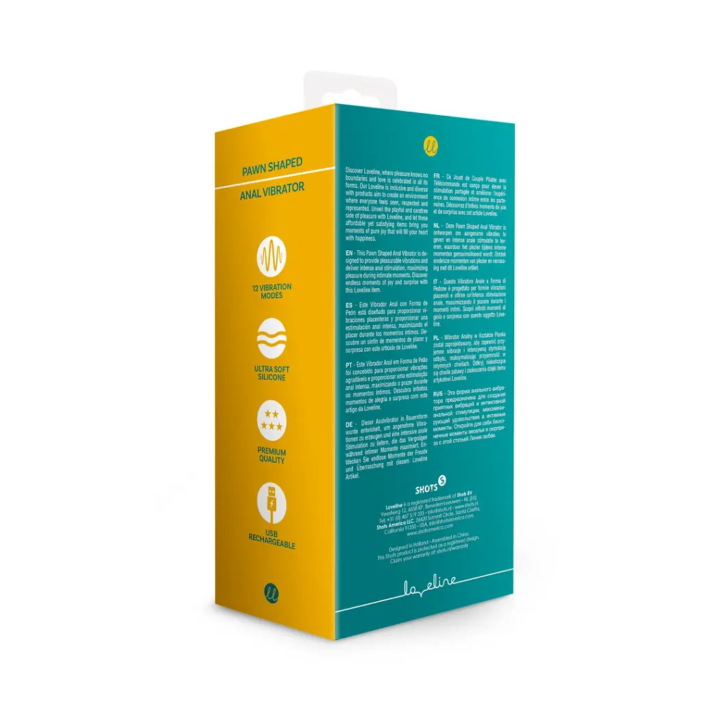 Анальна пробка Loveline Peacock Plume 16.5 см зелена - фото 10