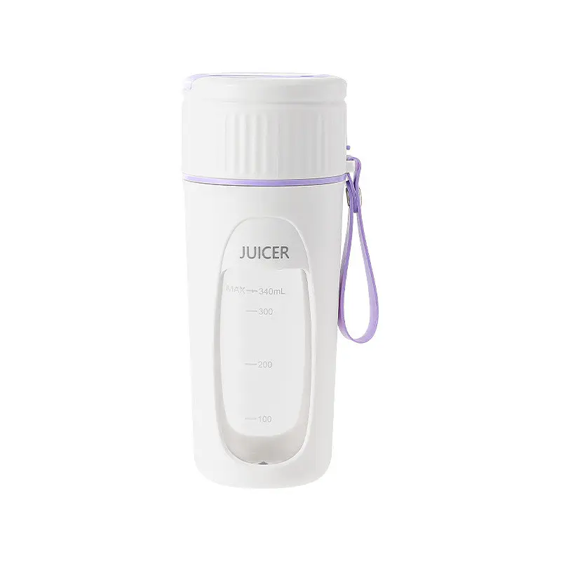 Портативний міні блендер - соковитискач JUICER KS-FSV8 W14 з USB зарядкою, 340 мл - фото 6
