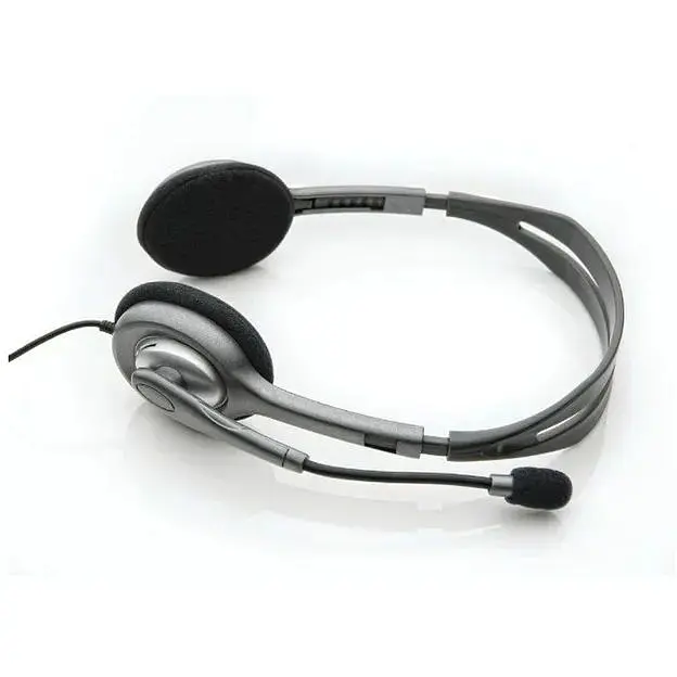 Навушники з мікрофоном - гарнітура Logitech H111 Stereo (981-000593) - фото 2