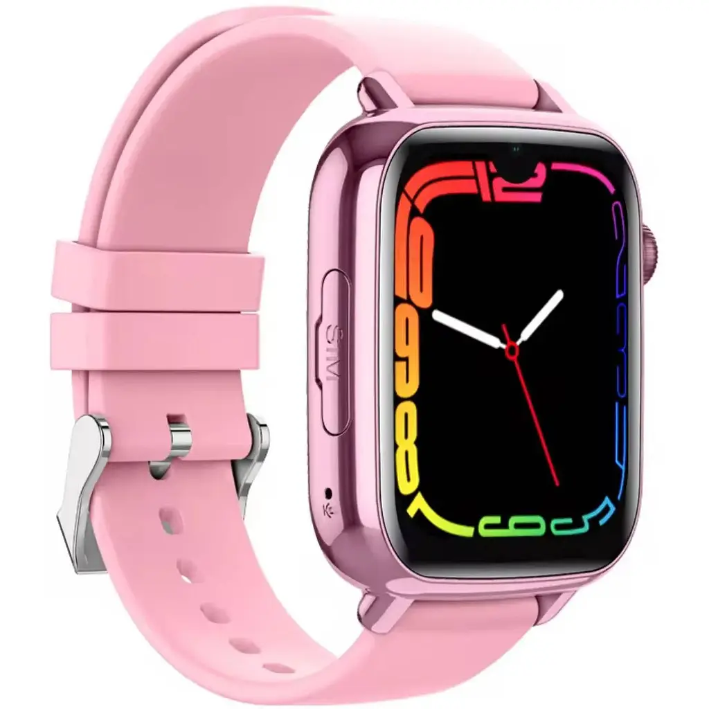 Розумний годинник з відеодзвінком Wonlex KT34 8GB Pink (SBWKT34P) - фото 4