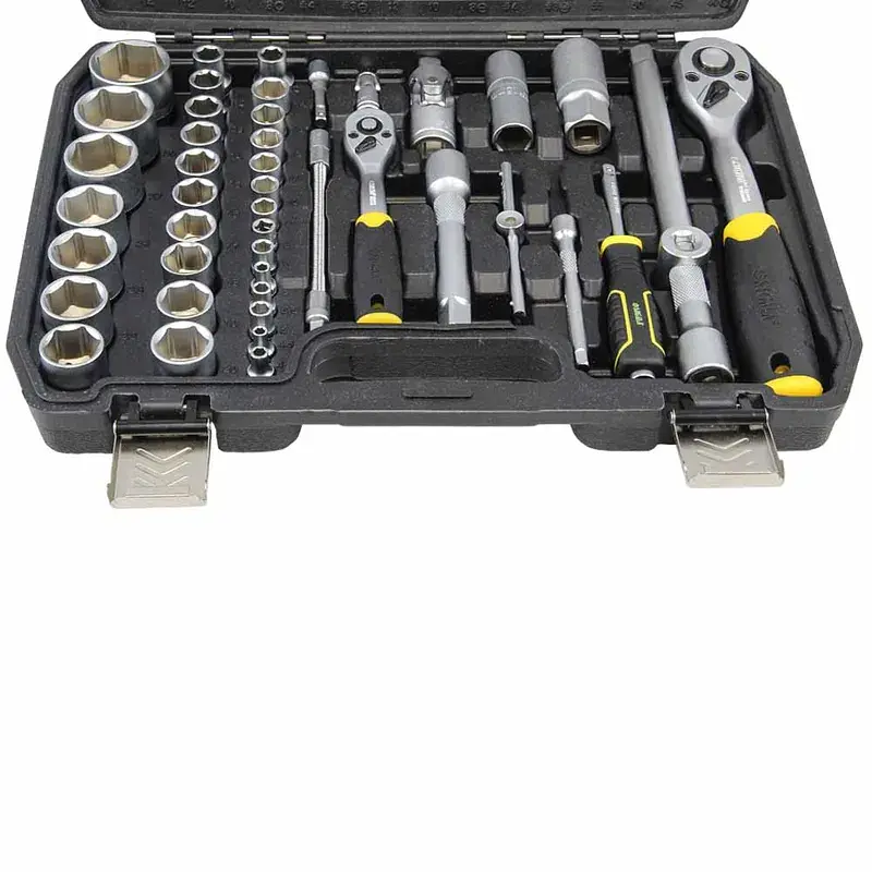 Набір інструментів Sigma насадок торцевих та біт 1/4", 1/2" 94 шт CrV mid (6003761) - фото 7