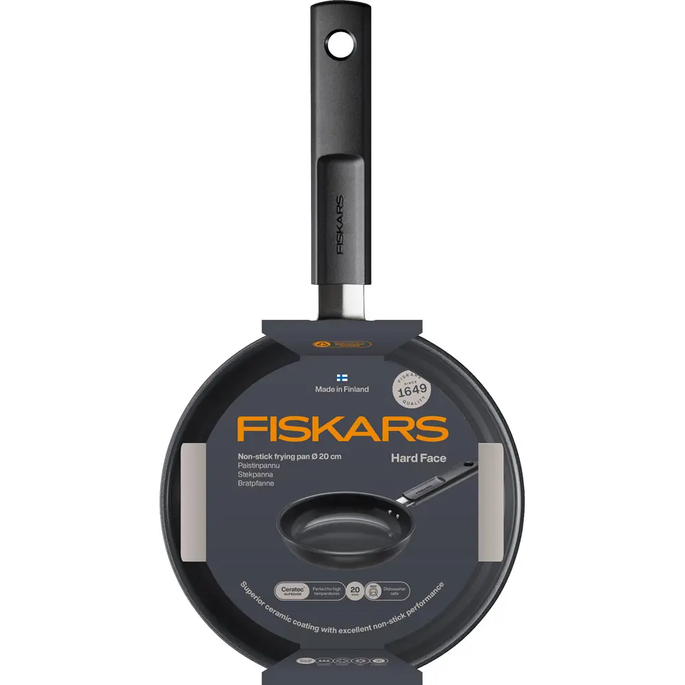 Сковорода Fiskars Hard Face 20 см (1075457) - фото 5