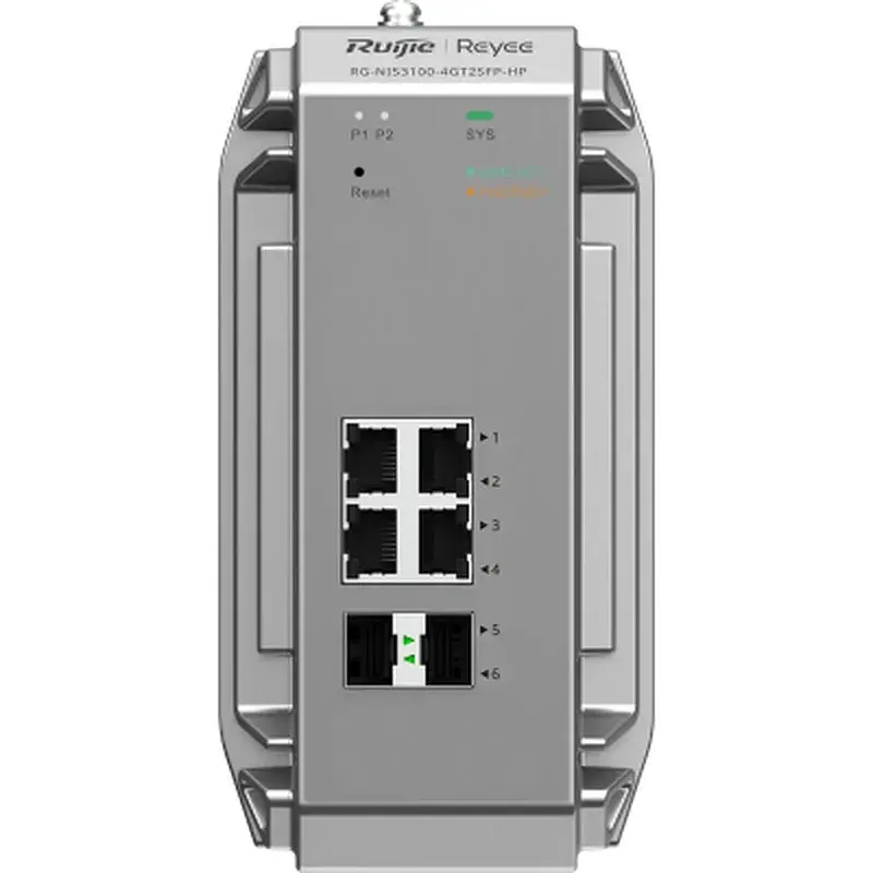 Комутатор мережевий Ruijie Networks RG-NIS3100-4GT2SFP-HP - фото 4