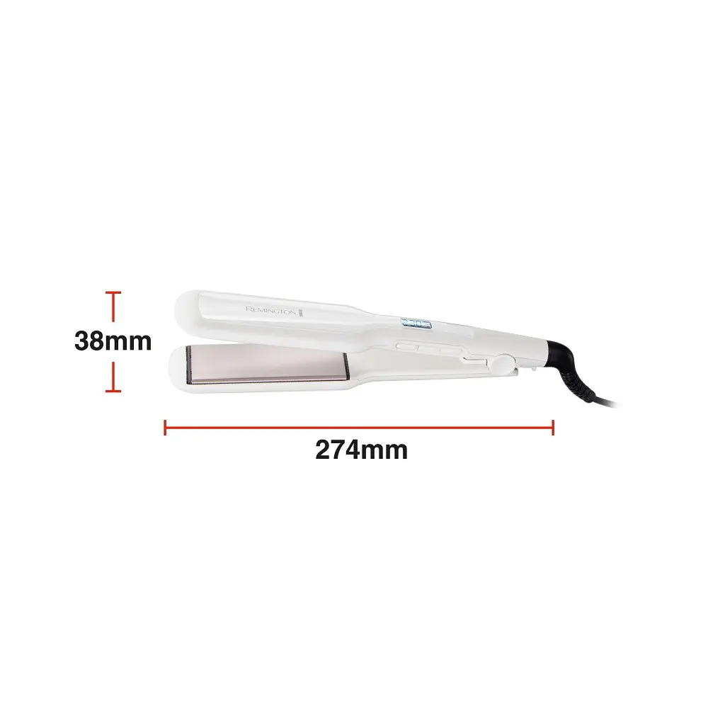 Випрямляч Remington Pro-Ceramic Extra, температурних режимів 9, 150-230С, чохол, кераміка, білий - фото 3