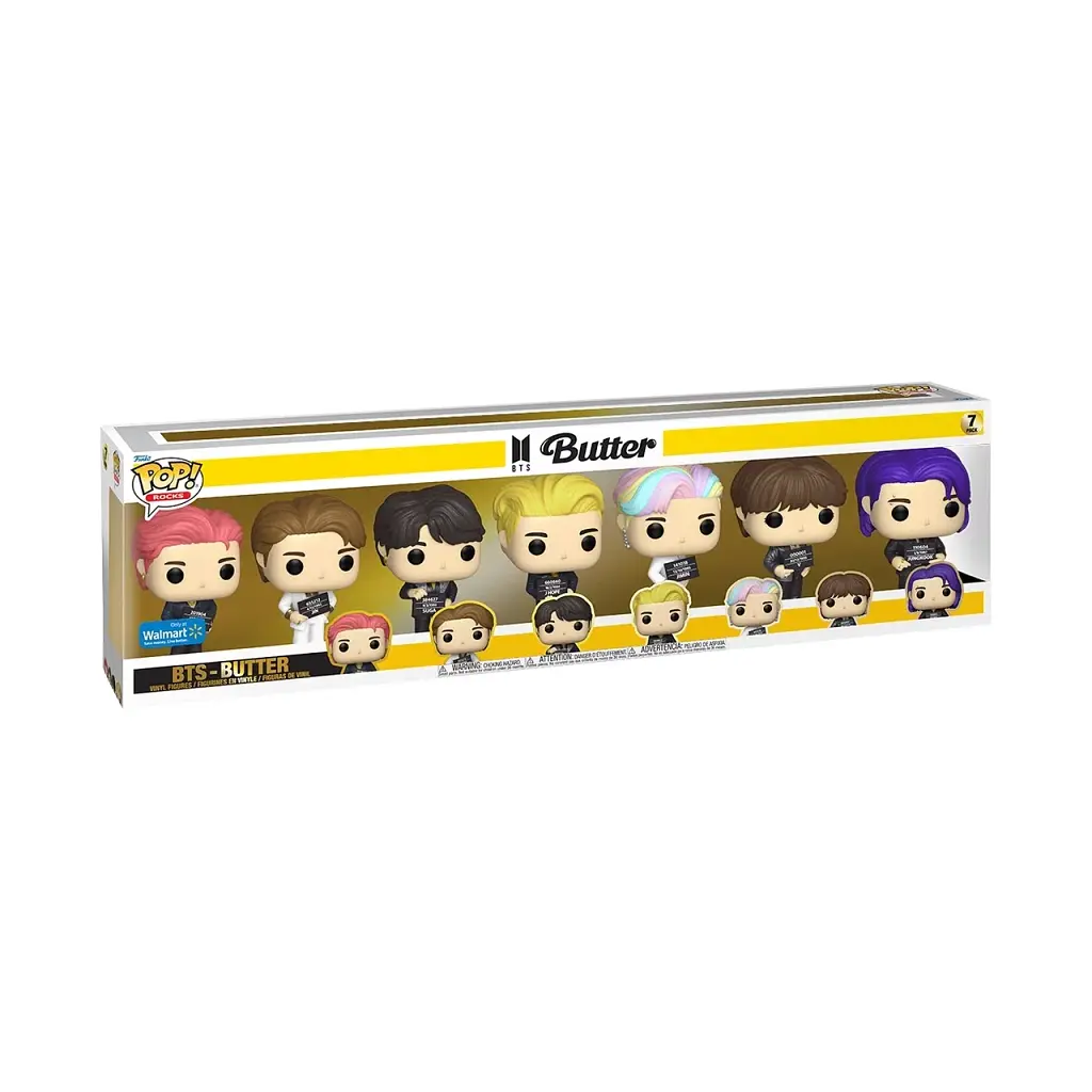 Набор фигурок Funko Pop BTS 7 Pack БТС Набор 7 штук 10 см BTS 7PK - фото 4