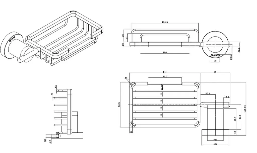 Мильниця Gappo G1802-1 - фото 6