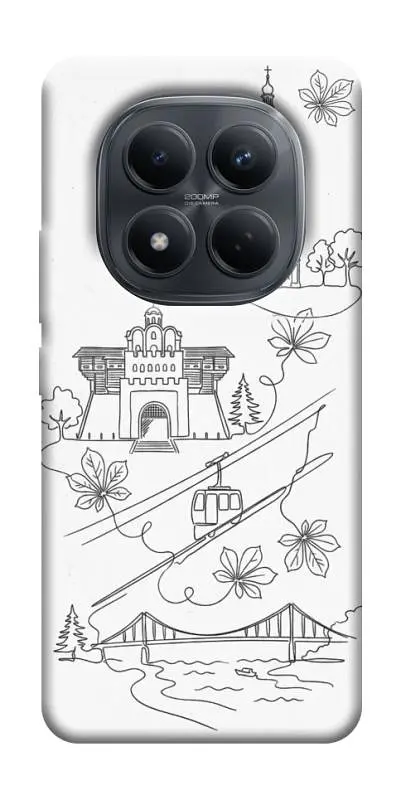 TPU чохол Demsky Kyiv spirit для Xiaomi Redmi Note 15 Pro 4G