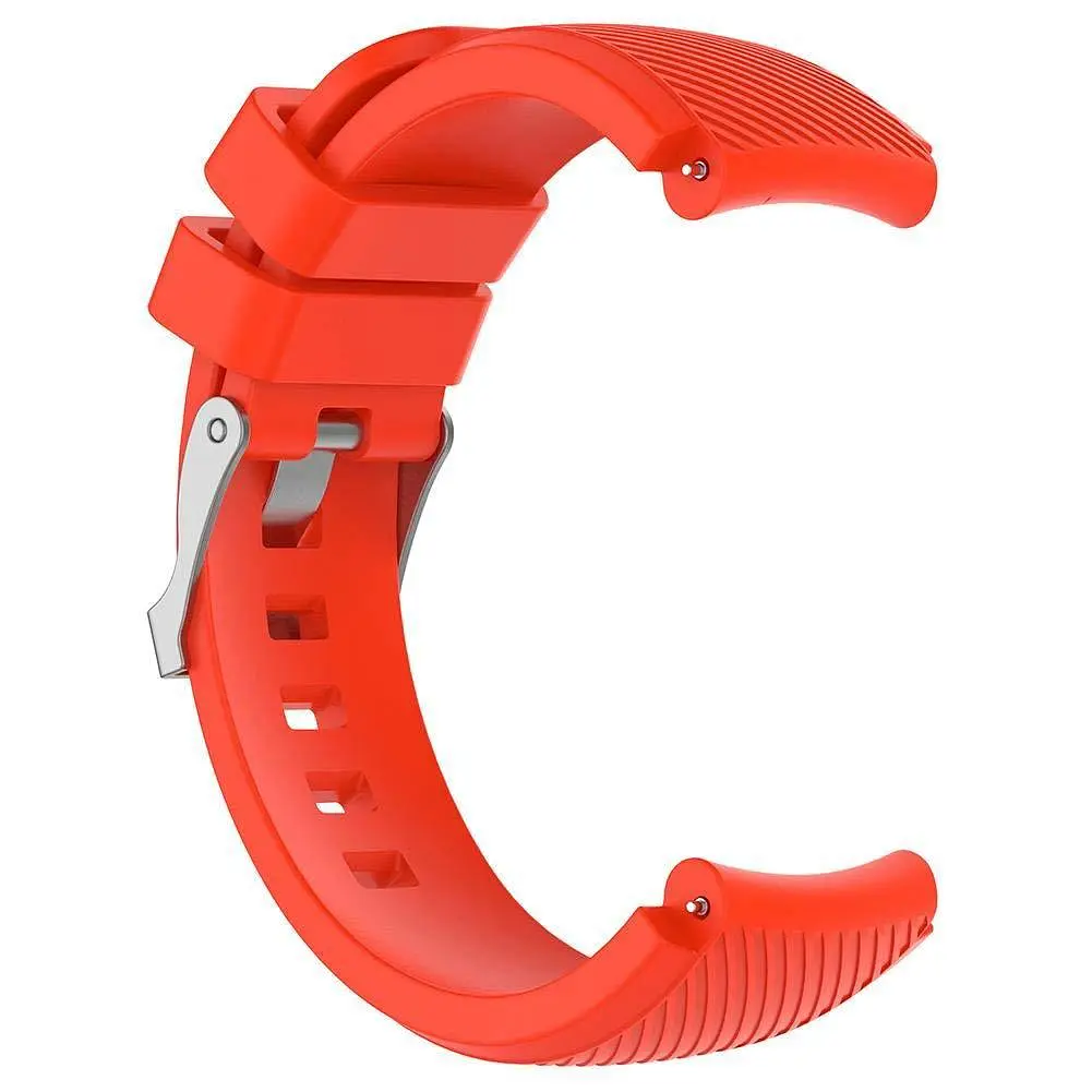 Силиконовый ремешок Primo для часов Xiaomi Huami Amazfit SportWatch 2/Amazfit Stratos Orange - фото 3