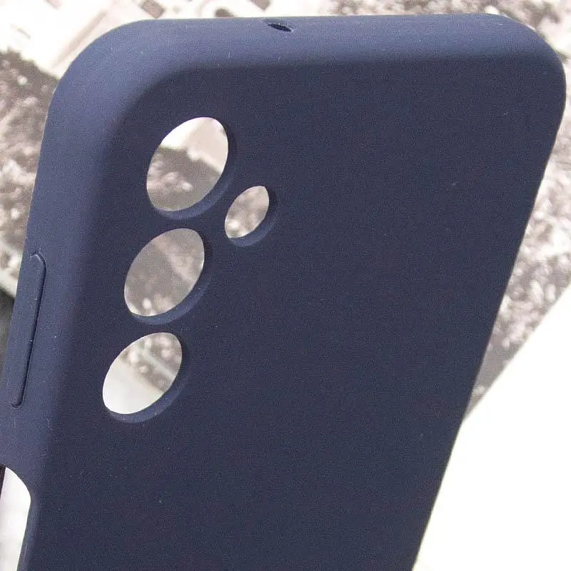 Чохол TPU GETMAN Liquid Silk Full Camera для Samsung Galaxy A26 5G Синій / Midnight Blue - фото 6