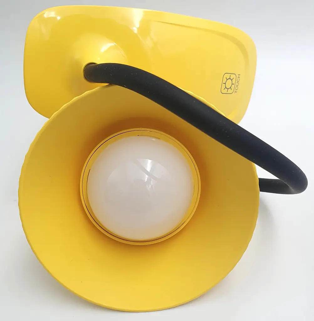 LED-лампа 4 W сенсорна світлодіодна гнучка 28 см настільна на прищіпці акумуляторна WinBoss YD03 жовта - фото 12