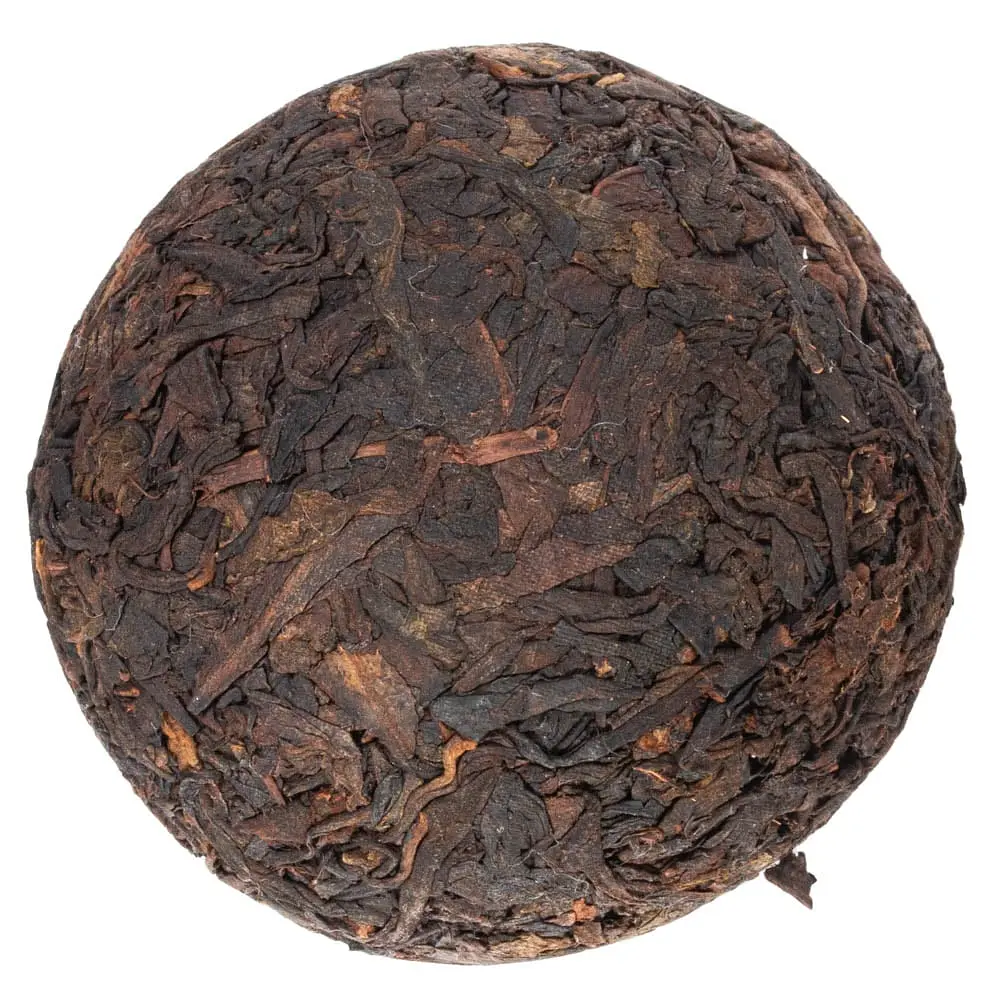 Чай Jinglong Tea Factory Шу Пуэр Цзин Лун Три Пагоды 2020 г. - блин, 100 г - фото 3