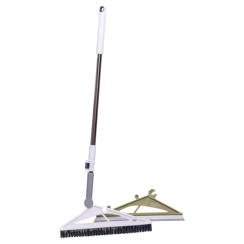 Швабра комбінована 2 в 1 зі щіткою та ракелем Household Cleaning Products HP-35015-38 - фото 11