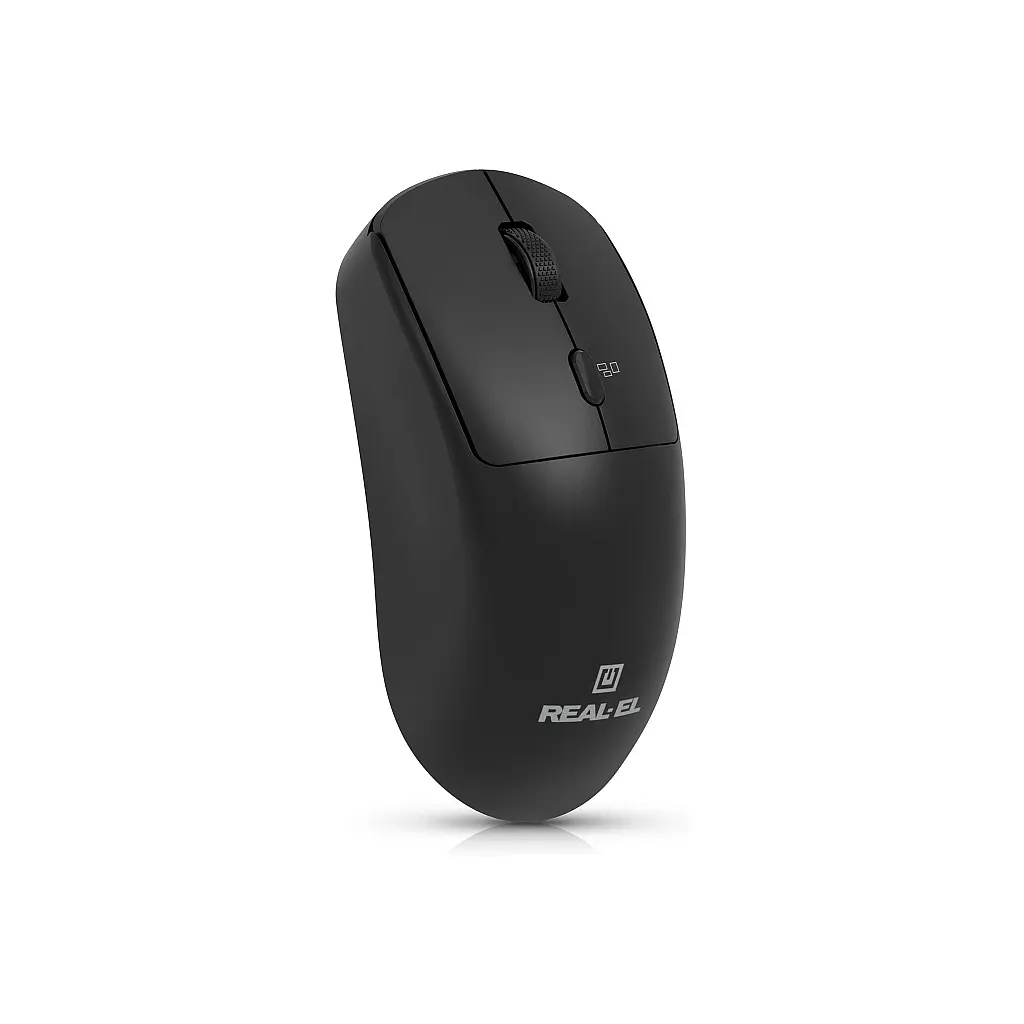 Мишка REAL-EL RM-317W Wireless Black (EL123200052) - фото 8