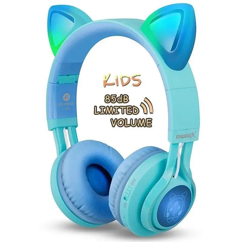 Дитячі навушники Riwbox CT-7S Cat Ear Bluetooth - фото 6