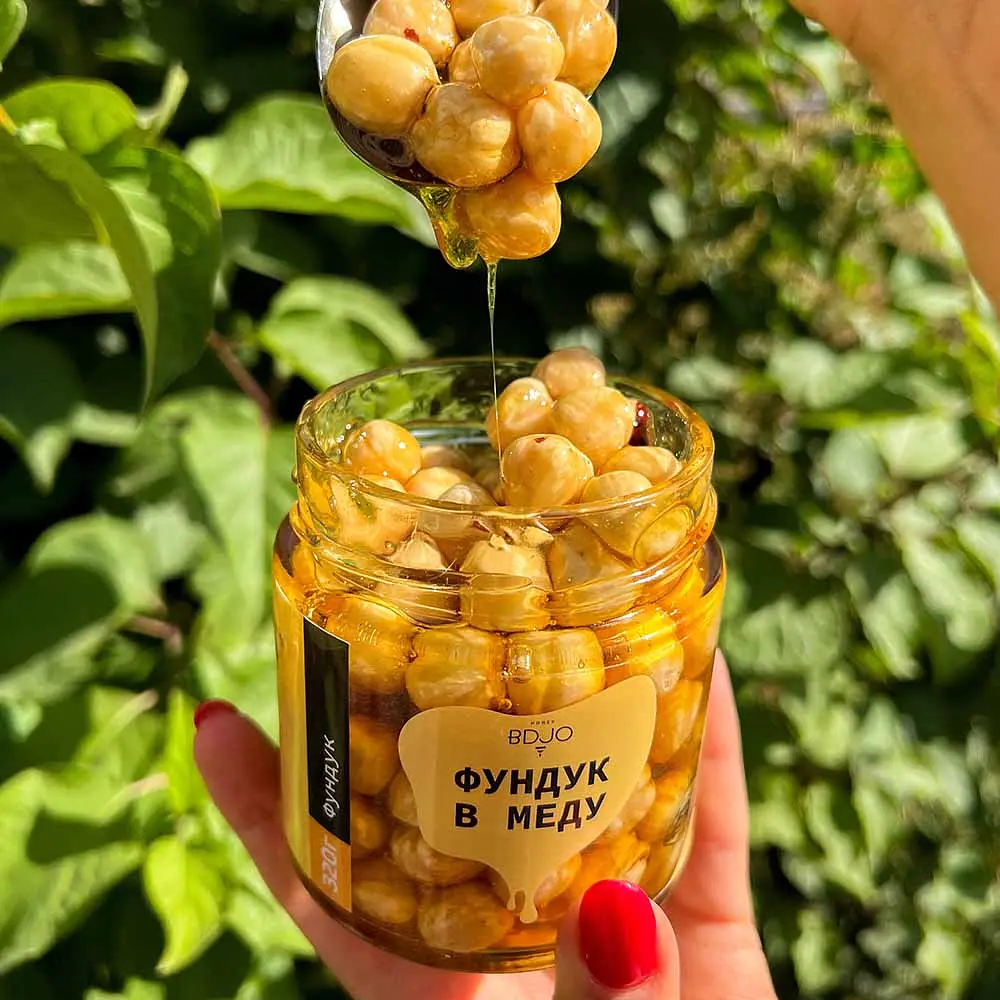 Фундук в меду BDJO 170 г - фото 4