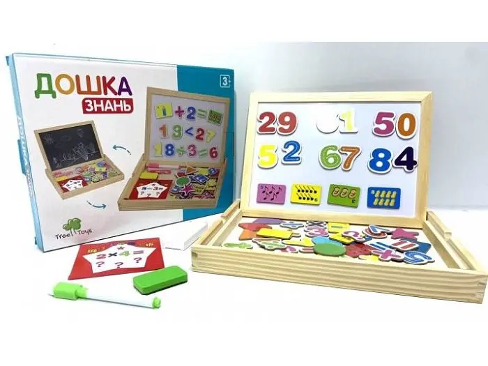 Дошка двостороння магнітна, Limo Toy