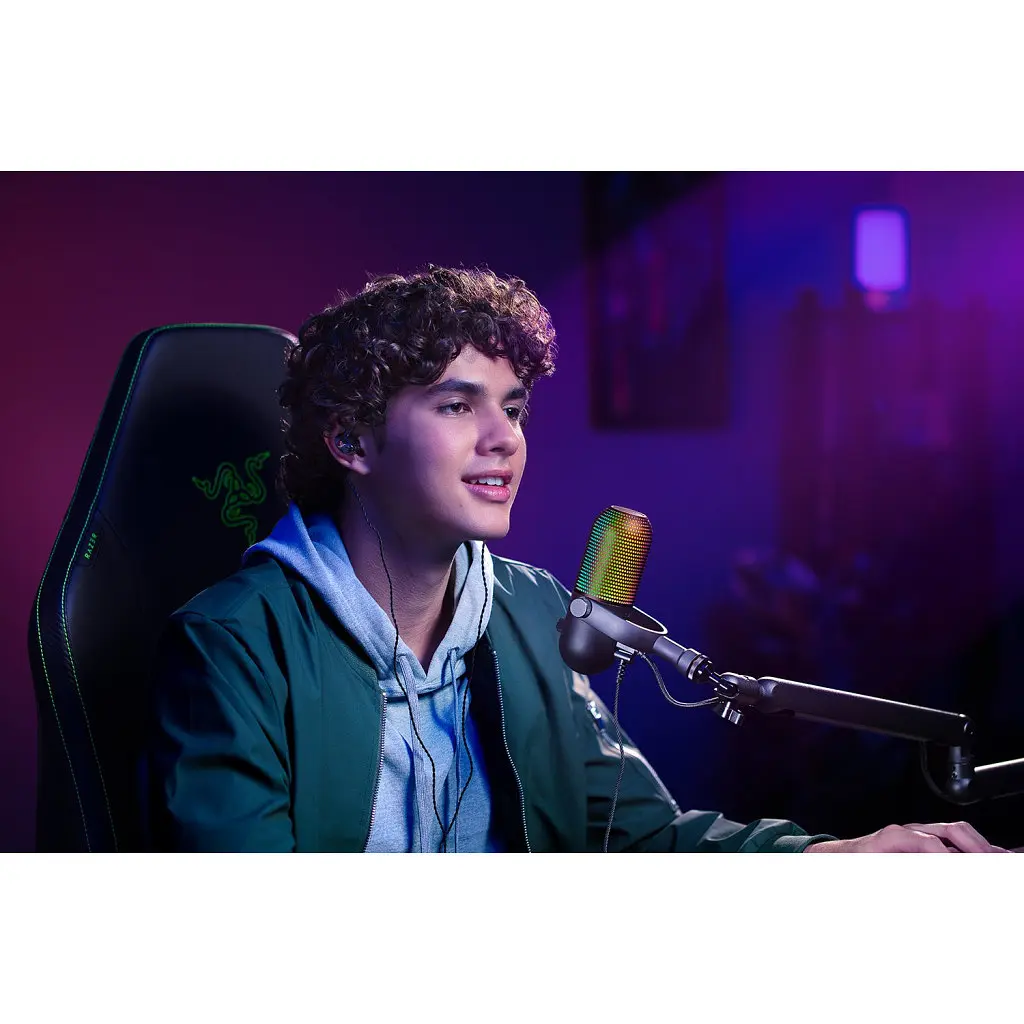 Микрофон Razer Seiren V3 Chroma (RZ19-05060100-R3M1) - фото 10