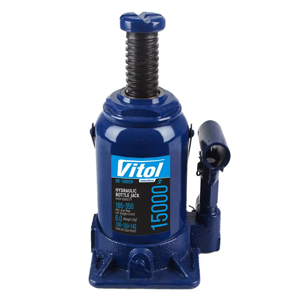 Домкрат гідравлічний телескоп Vitol 15 т JX107S (DB-15002H) - фото 3