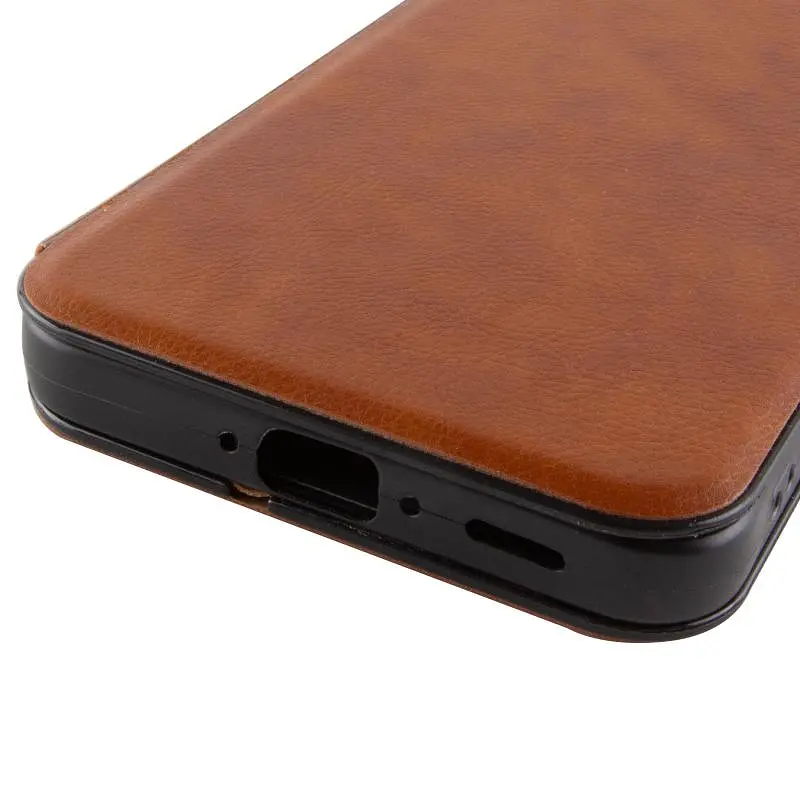 Кожаный чехол-книжка Belora для Xiaomi Redmi 9 Brown - фото 4
