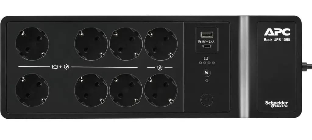 Джерело безперебійного живлення APC 1050 ВА / 600 Вт / 9 А*ч (BE1050G2-GR) - фото 4