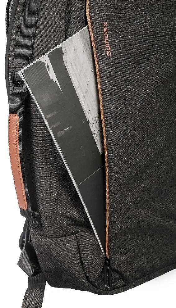 Рюкзак для ноутбука 15,6 дюймів Sumdex PON-268GB Сірий - фото 4