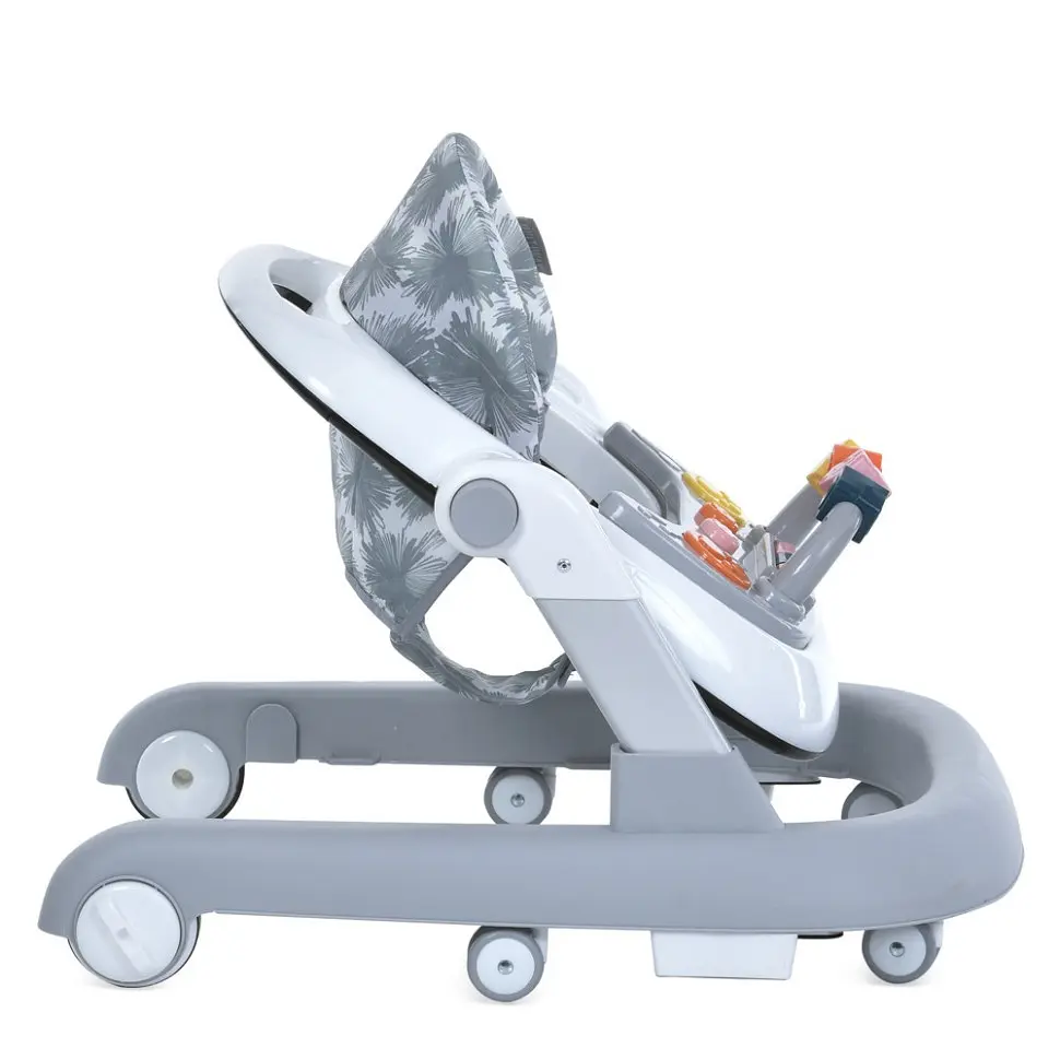 Ходунки дитячі MULTIWAY ME 1163 Gray світлові та звукові ефекти - фото 3